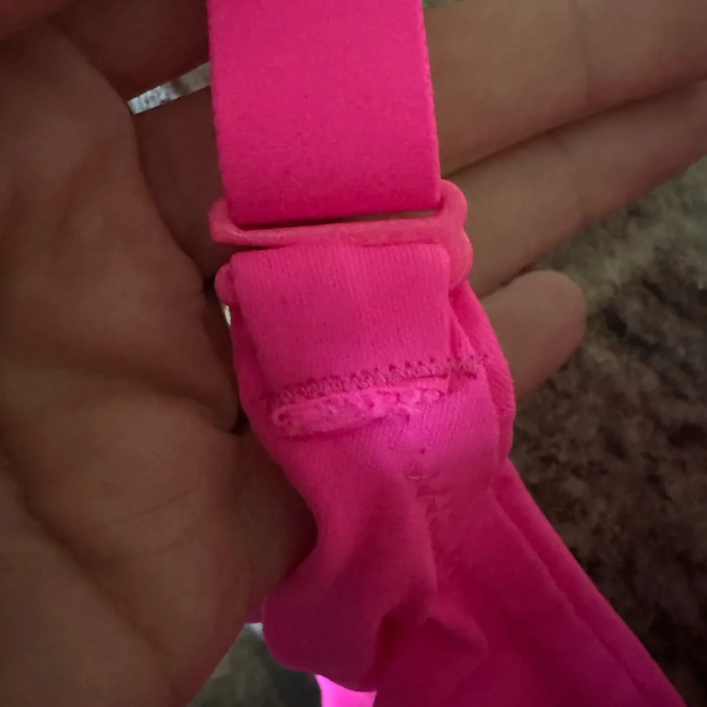 Skims 44DDDD‎ Bra Seamless T Shirt Underwire Neon Hot Pink Lined Convertible